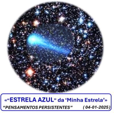« ESTRELA AZUL da ‘Minha Estrela’ »